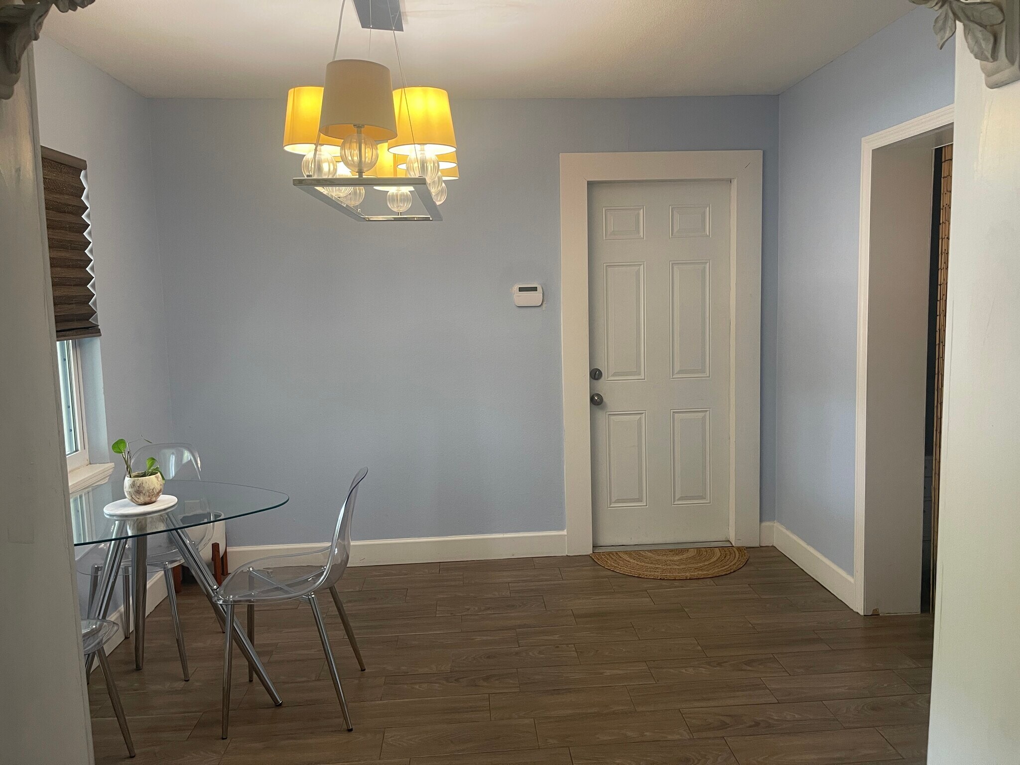 Dining room. Door to garage - 5679 Kelly Dr N