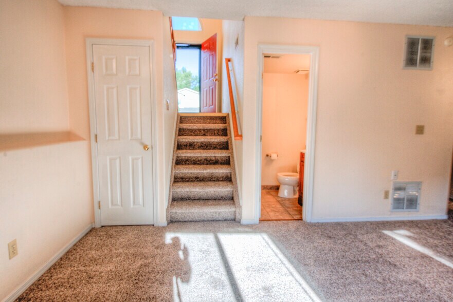Half bath downstairs in family room. - 2875 Richmond Dr