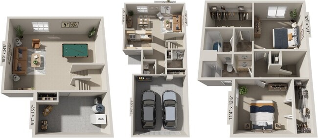 Floorplan - Foxwood and the Hermitage