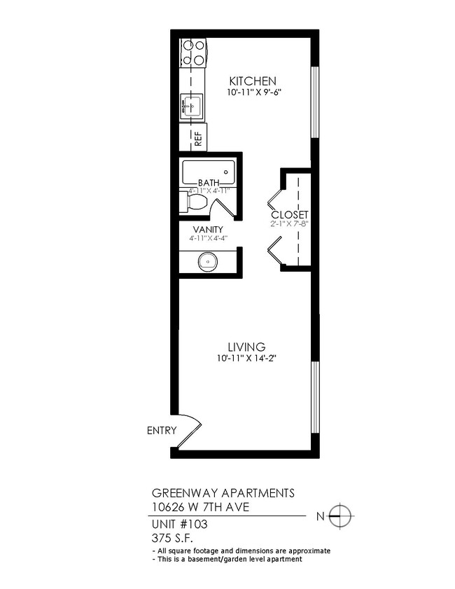 Floorplan - Greenway Apartments