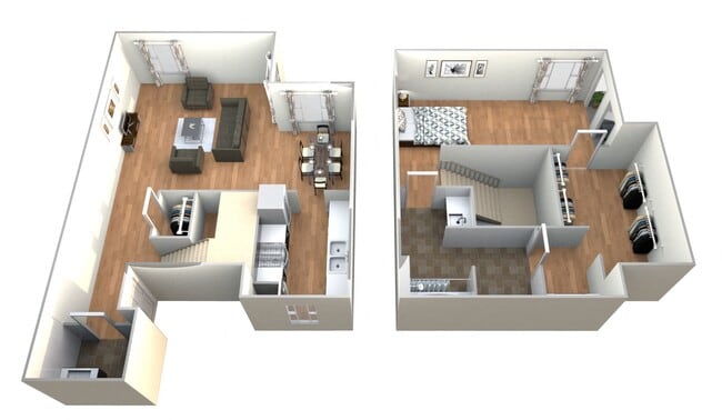Floorplan - STATION 121 at Town Center Apartments