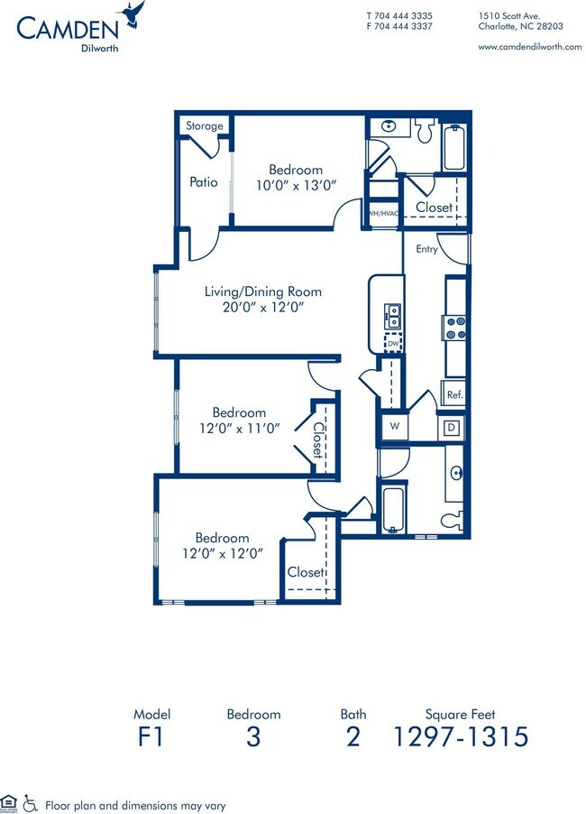 Floorplan - Camden Dilworth
