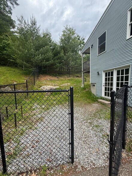 Fenced area - 36 N Main St