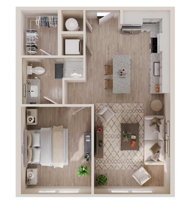 Floorplan - The Easley at UC