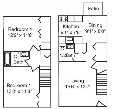 2BR/1.5BA - Troy Manor Cooperative