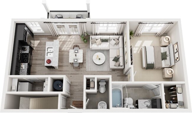 Floorplan - The Hamilton at Fishers