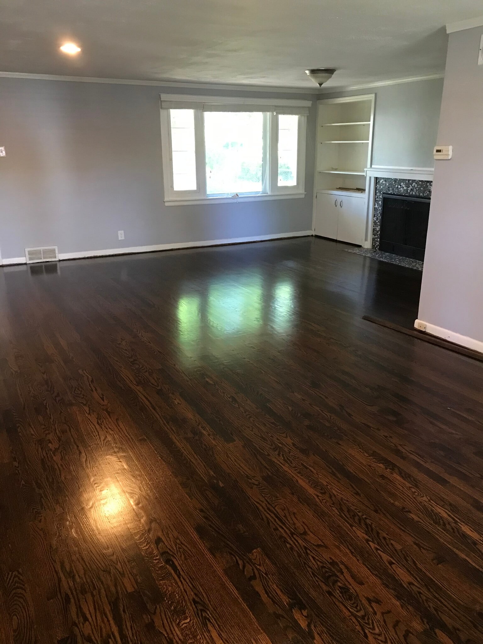 Family room with fireplace - 4001 W 67th St