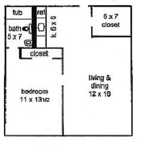 Floorplan - Clawson Manor Co-op