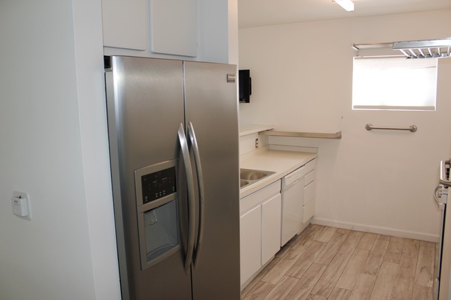 stainless steel fridge - 1753 16th St