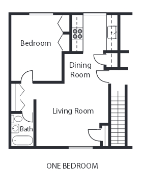 1BR/1BA - Browns Woods Apartments