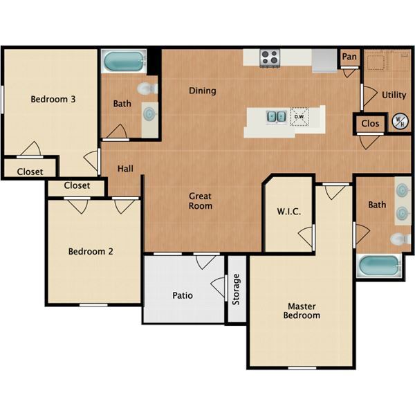 Floorplan - Stonebridge at Ironton