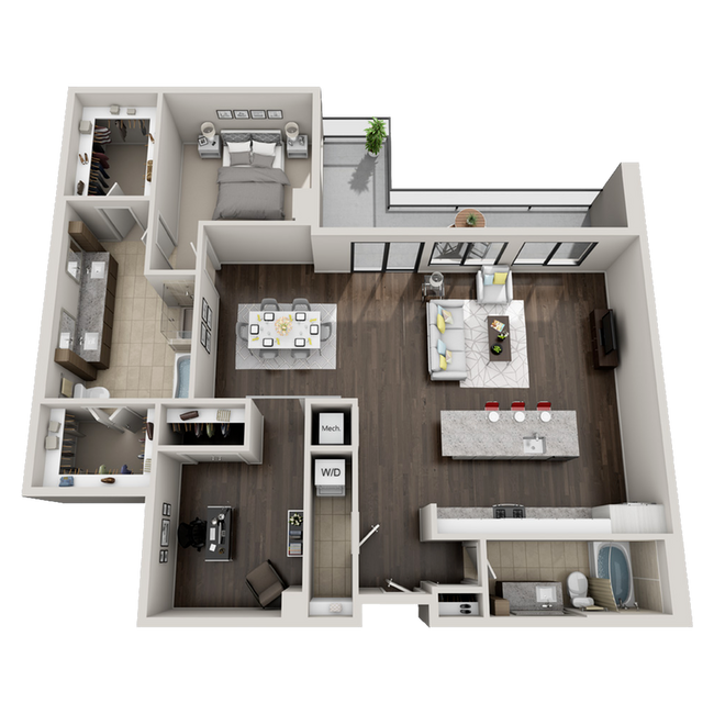 A5 floor plan - Hayworth