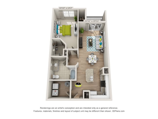 Floorplan - Hawthorne at Mirror Lake