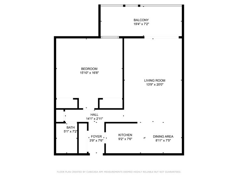 Floor plan - 4820 Park Commons Dr