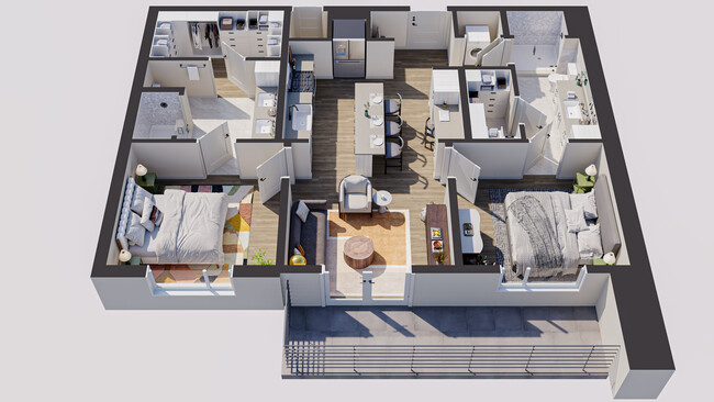 Floorplan - The Bouldin