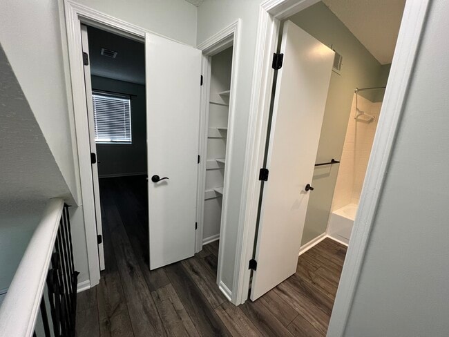 Upstairs hallway/closet/2nd full bathroom/far bedroom - 14103 W 88th Terrace