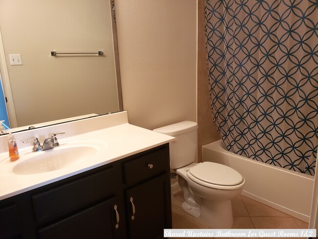 Upstairs Full Bathroom - 1900 Little Elm Trl