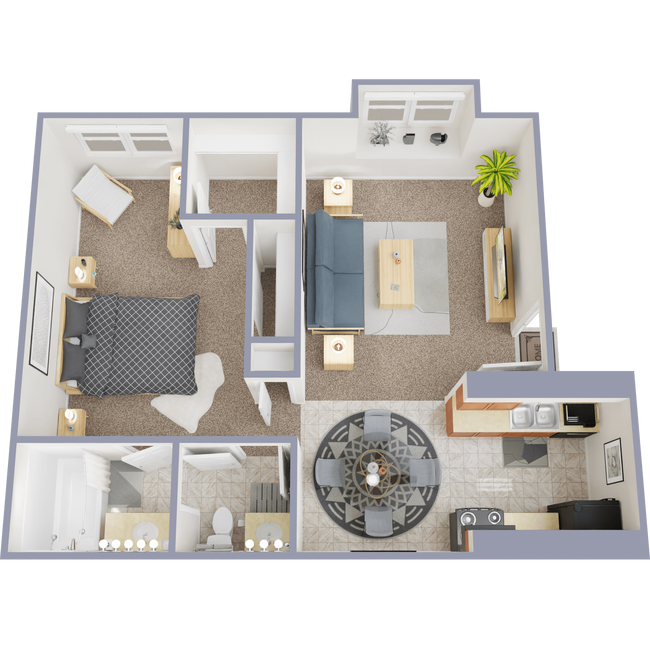 Floorplan - Catalina Crossing Apartments