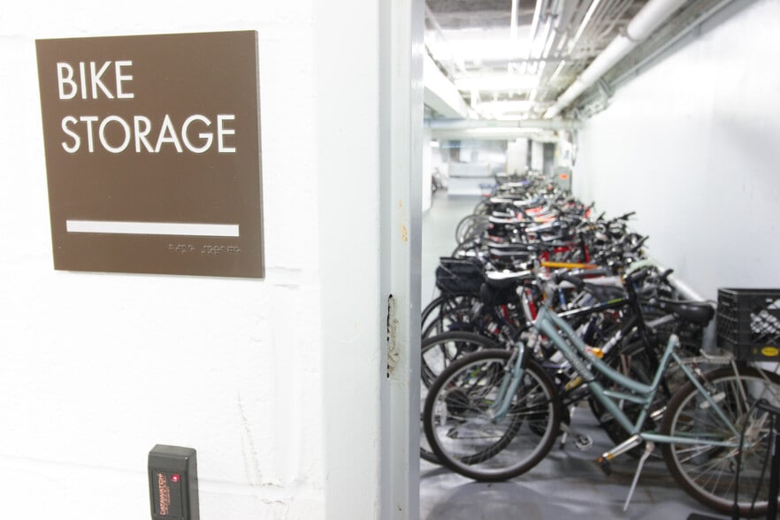 secure bike storage - 800 4th St SW