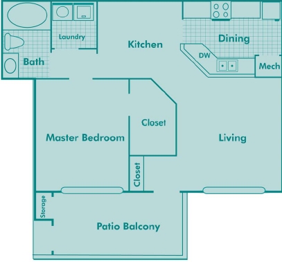 1BR/1BA - Palms Of Cortez