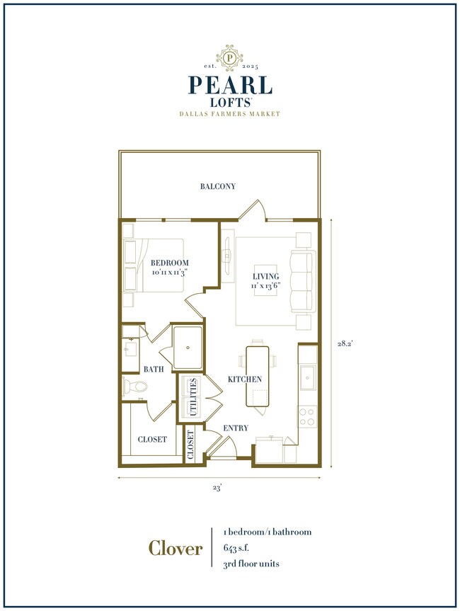 Floorplan - Pearl Lofts