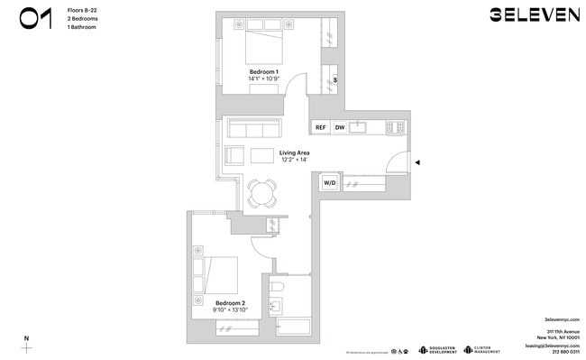 Floorplan - 3Eleven