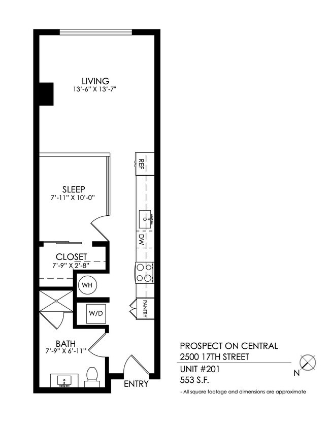 Floorplan - Flats at Prospect