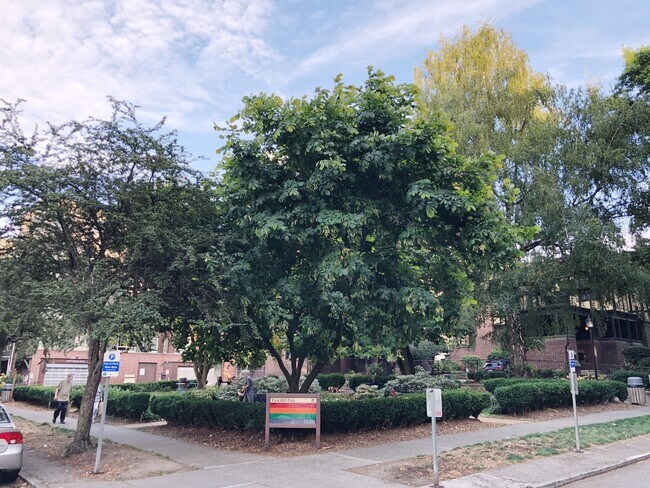 First hill park is just across from the living room window - 1221 Minor Ave