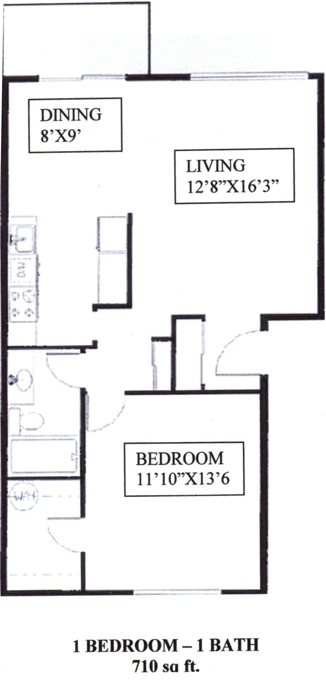 Floorplan - Stafford Court Apartments