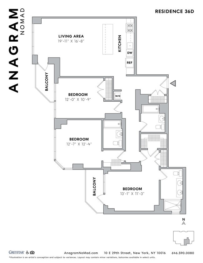 Floorplan - Anagram Nomad