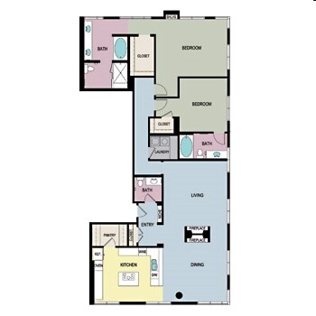 2BR/2BA - 717 Olympic