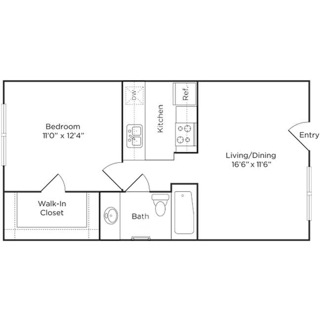 Floorplan - Emerson Apartments at Town Lake