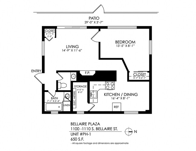 Floorplan - Bellaire Plaza