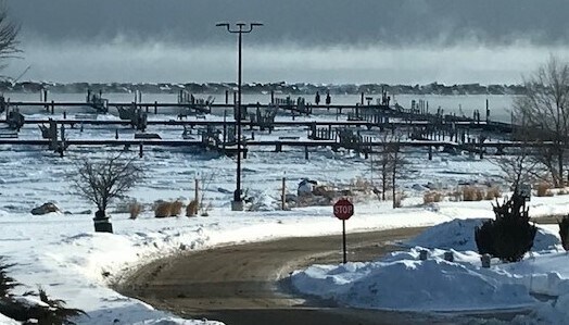 Views are also amazing in winter! - 2650 S Shore Dr