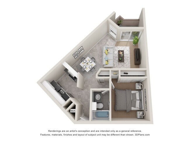 Floorplan - Northgate Apartments