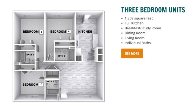 Building Photo - NOW AVAILABLE!  3 bedroom/3 bath condo for RENT!  $2400 per month - Free Shuttle to UTK campus!