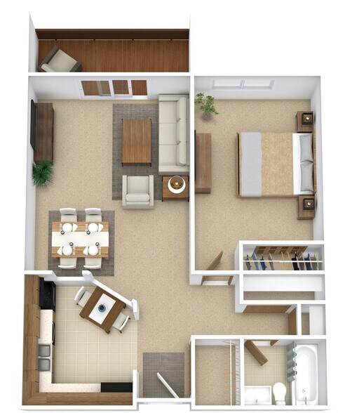 Interior Photo - Valley Creek West