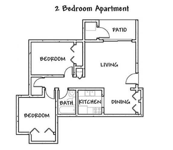 2BR/1BA - Noel Village