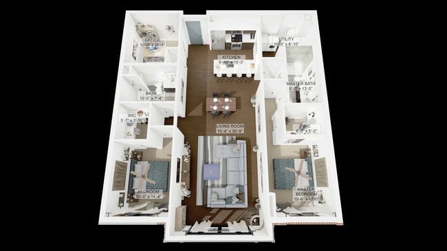 Floorplan - La Collina Living in Little Italy Cleveland
