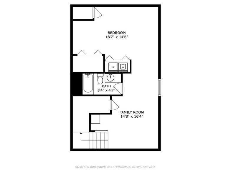 Lower Level - Floor Plan - 2762 Irving Ave