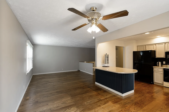 Upper Level Living Room + Kitchen - 1411 Chadwick Dr