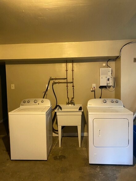 basement laundry - 7131 Penn Ave