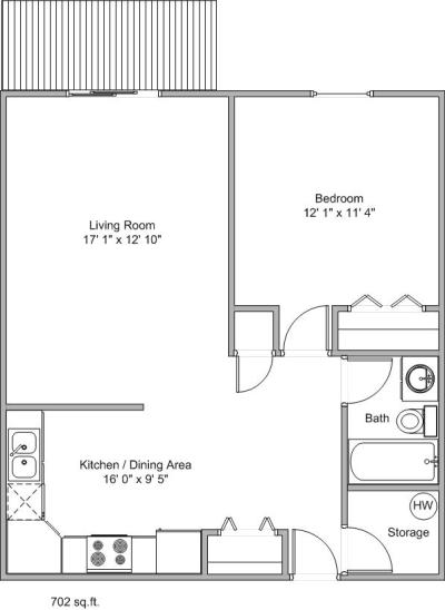 1BR/1BA - Prairiewood Meadows