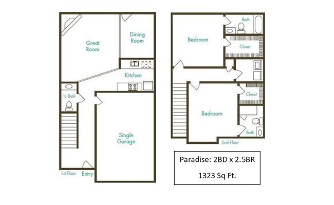 Floorplan - Townhomes at Mountain View