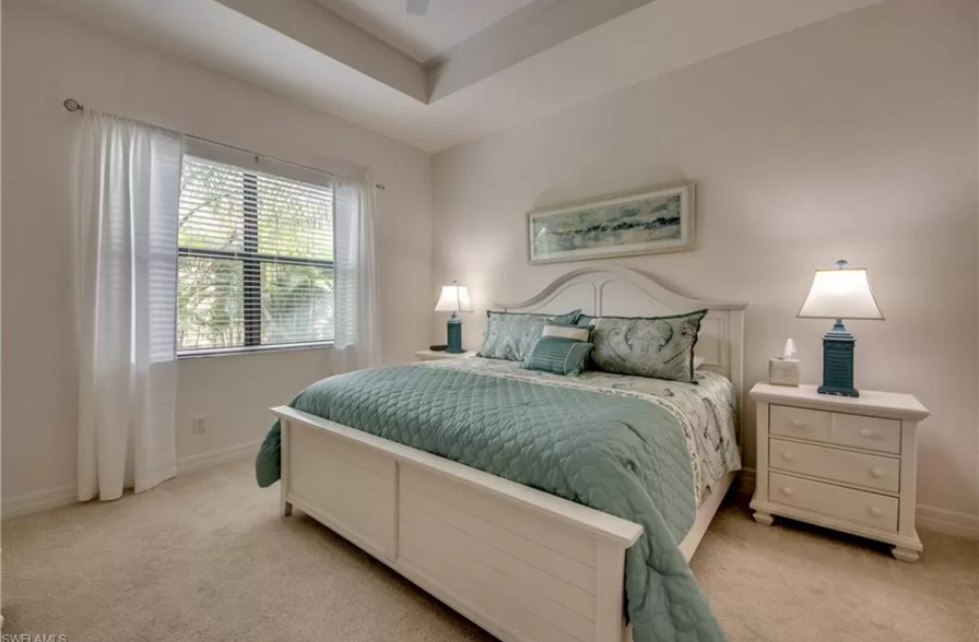 Master bedroom with king bed - 11899 Five Waters Cir