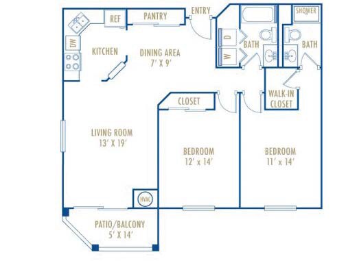 Floorplan - Fountain Place