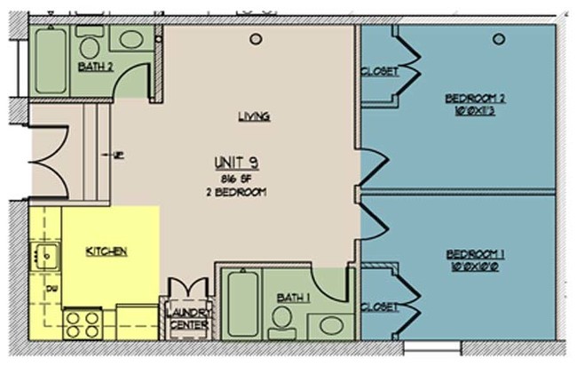 Floorplan - The Lofts at One Eleven