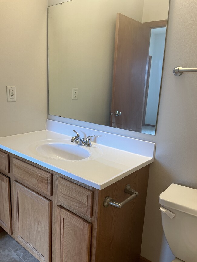 Vanity in master bathroom - 3844 W 4th St