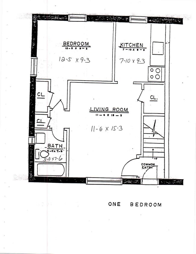 Sketch of a 1 bedroom - 15 Carolyn Ter