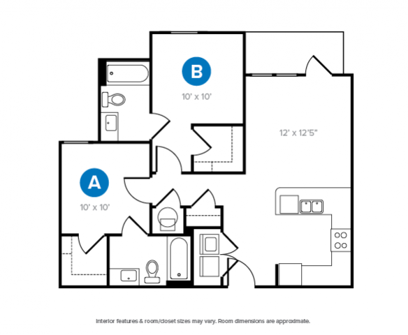 2 Bed, 2 Bath Classic - Yugo Atlanta Summerhill